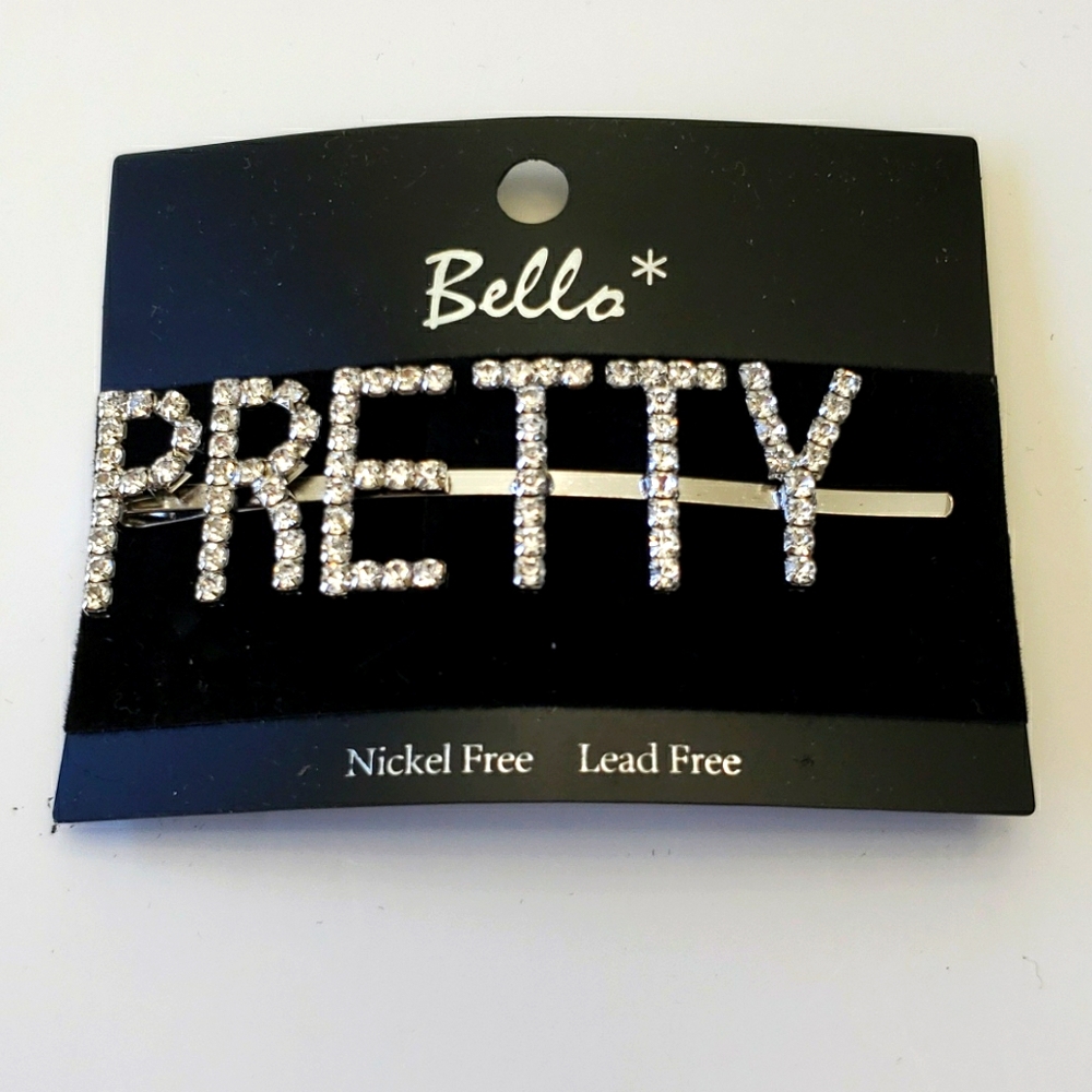 Hair word pins